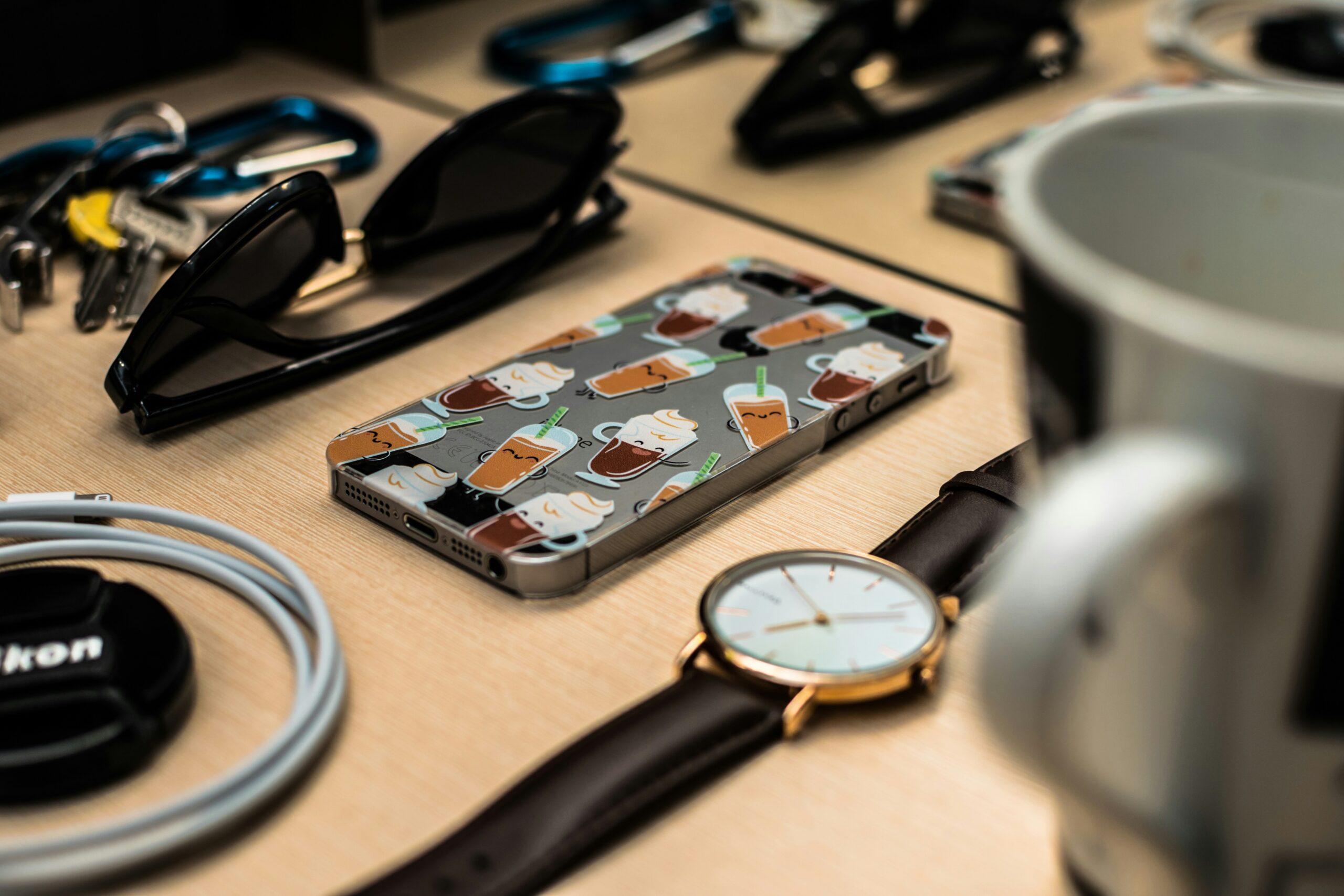 A cluttered smartphone screen showcasing various productivity apps