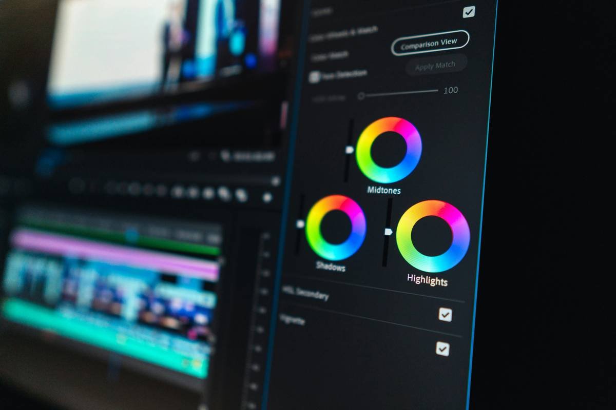 Color wheels in Premiere Pro